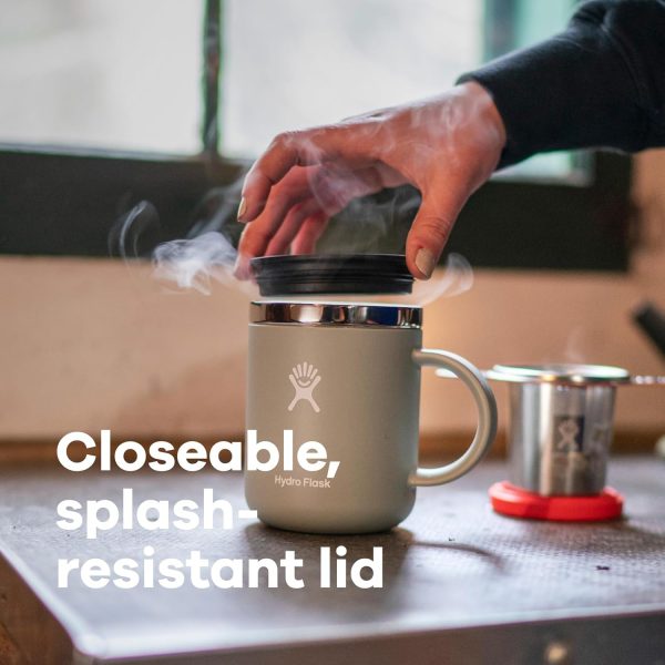 Hydro Flask Insulated Mug for Coffee, Tea, Hot Chocolate - Leak-Resistant Lid, Keeps Drinks Hot - Image 10