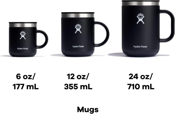 Hydro Flask Insulated Mug for Coffee, Tea, Hot Chocolate - Leak-Resistant Lid, Keeps Drinks Hot - Image 34