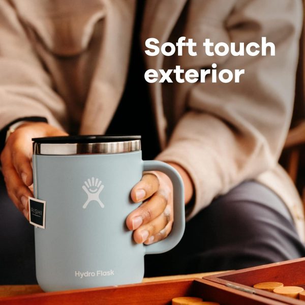 Hydro Flask Insulated Mug for Coffee, Tea, Hot Chocolate - Leak-Resistant Lid, Keeps Drinks Hot - Image 37