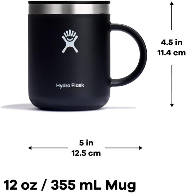 Hydro Flask Insulated Mug for Coffee, Tea, Hot Chocolate - Leak-Resistant Lid, Keeps Drinks Hot - Image 52
