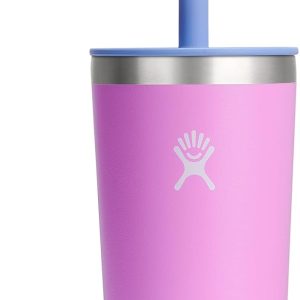 Hydro Flask Kids Tumbler Jr. Stainless Steel Vacuum Insulated Tumbler Cup with Lid and Straw for Cold Water and Drinks for Sports, School, Camp, Lunch