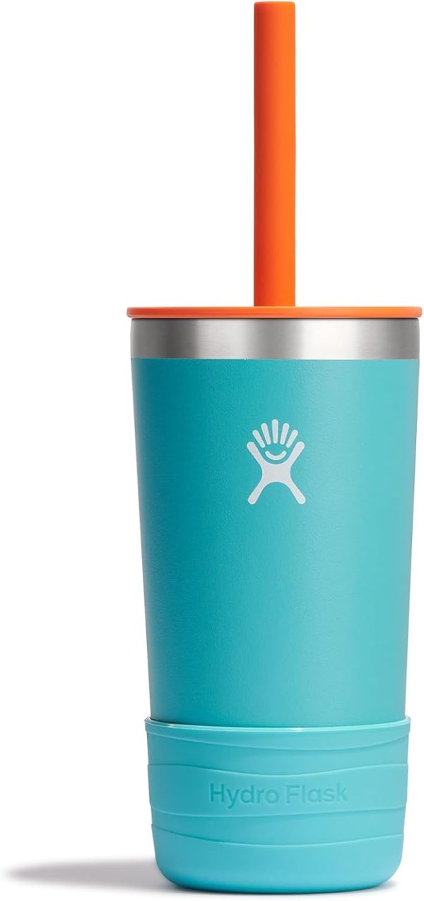 Hydro Flask Kids Tumbler Jr. Stainless Steel Vacuum Insulated Tumbler Cup with Lid and Straw for Cold Water and Drinks for Sports, School, Camp, Lunch - Image 8