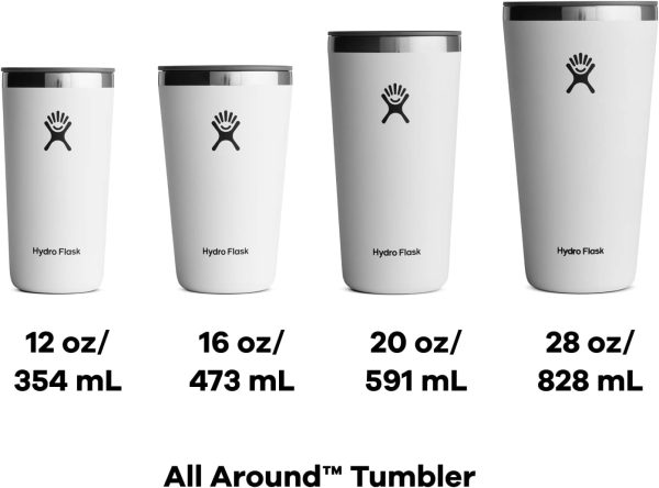 Hydro Flask 20 Oz All Around Tumbler Straw Lid Reef - Image 31