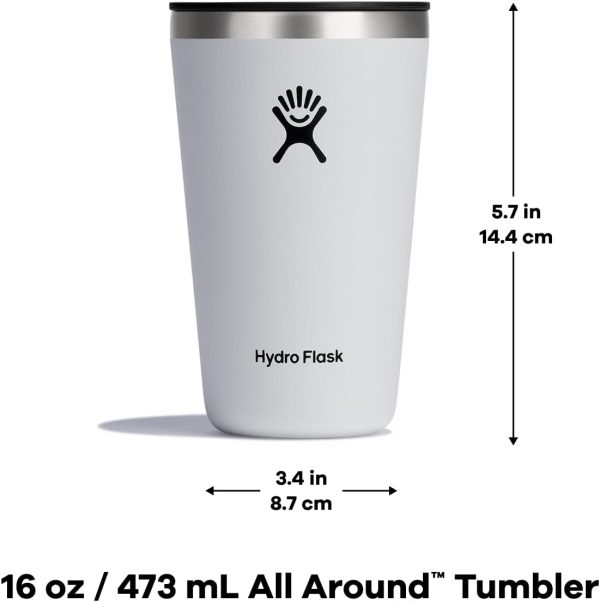 Hydro Flask 20 Oz All Around Tumbler Straw Lid Reef - Image 80