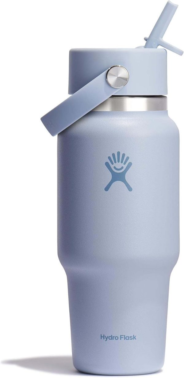 Hydro Flask 24 OZ Wide Flex Straw Travel Bottle SURF