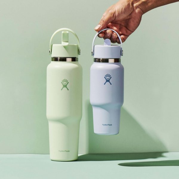 Hydro Flask 24 OZ Wide Flex Straw Travel Bottle SURF - Image 6