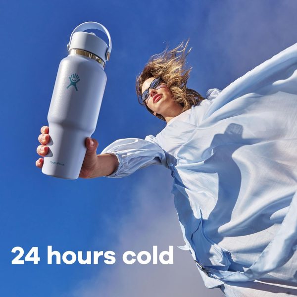 Hydro Flask 24 OZ Wide Flex Straw Travel Bottle SURF - Image 9