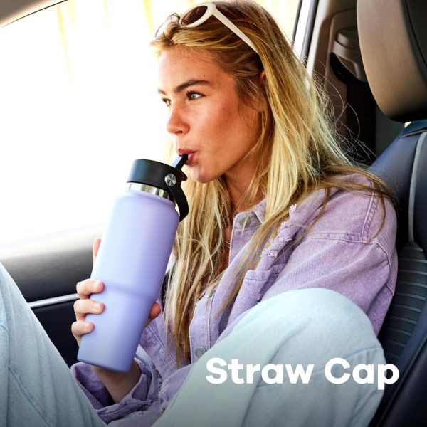Hydro Flask 24 OZ Wide Flex Straw Travel Bottle SURF - Image 24