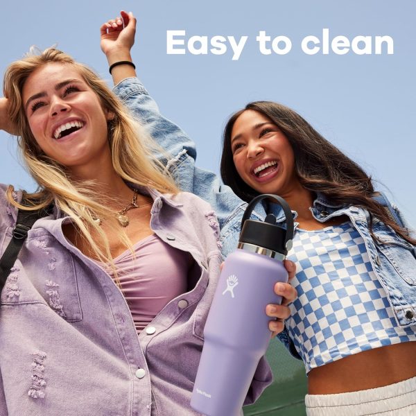 Hydro Flask 24 OZ Wide Flex Straw Travel Bottle SURF - Image 31