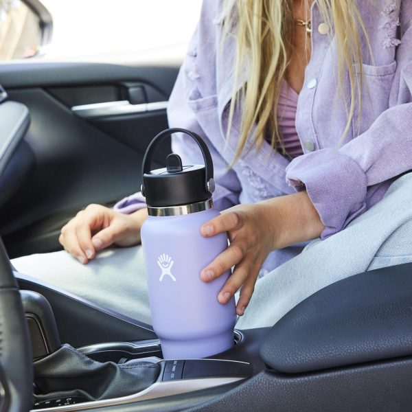 Hydro Flask 24 OZ Wide Flex Straw Travel Bottle SURF - Image 34