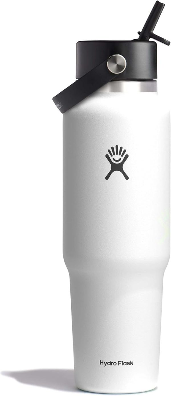 Hydro Flask 24 OZ Wide Flex Straw Travel Bottle SURF - Image 35
