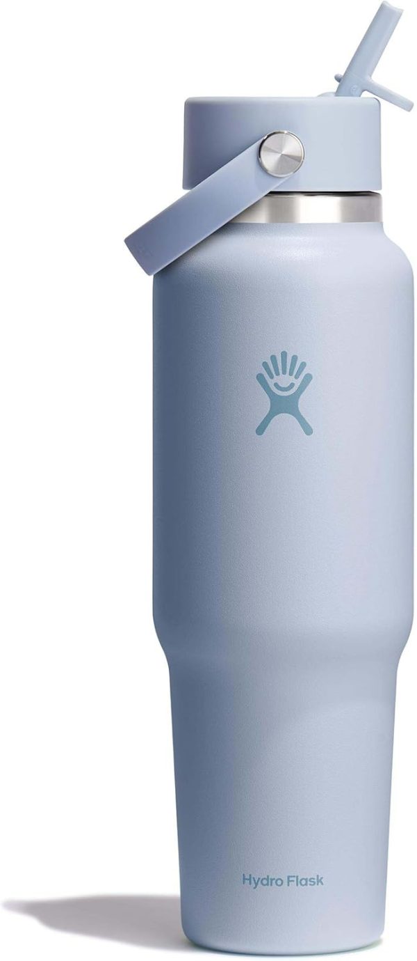 Hydro Flask 24 OZ Wide Flex Straw Travel Bottle SURF - Image 37