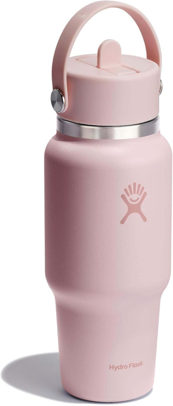 Hydro Flask 24 OZ Wide Flex Straw Travel Bottle SURF - Image 42