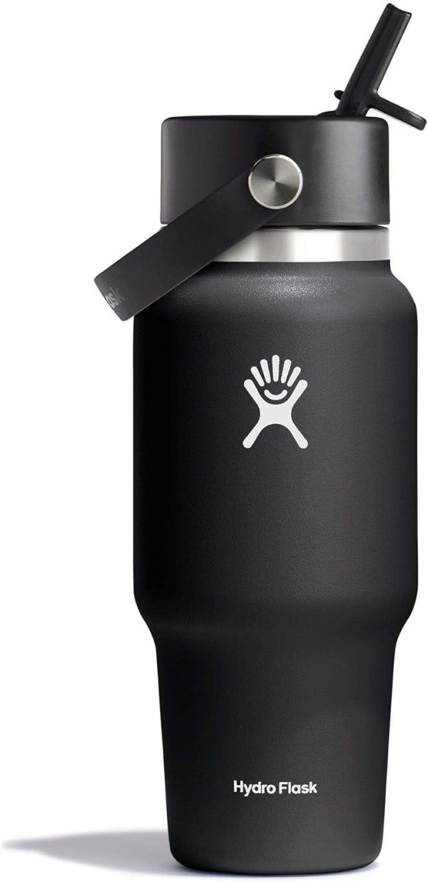 Hydro Flask 24 OZ Wide Flex Straw Travel Bottle SURF - Image 64