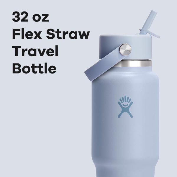 Hydro Flask 24 OZ Wide Flex Straw Travel Bottle SURF - Image 67