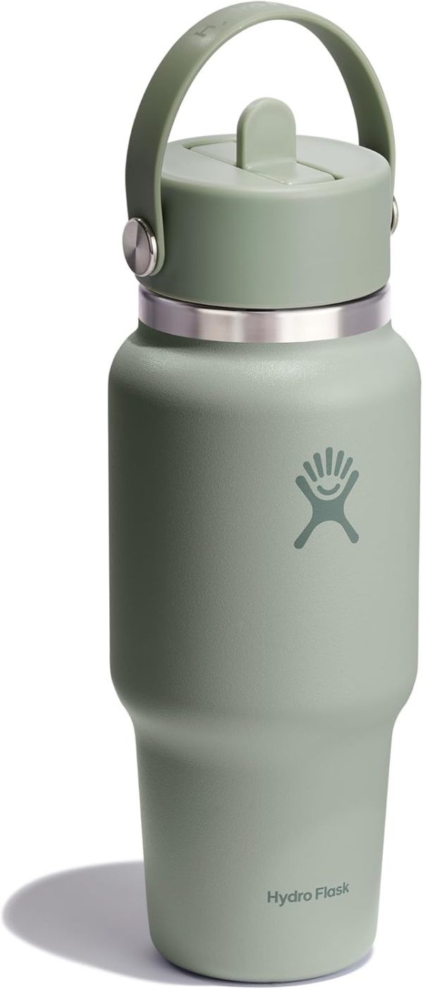 Hydro Flask 24 OZ Wide Flex Straw Travel Bottle SURF - Image 76