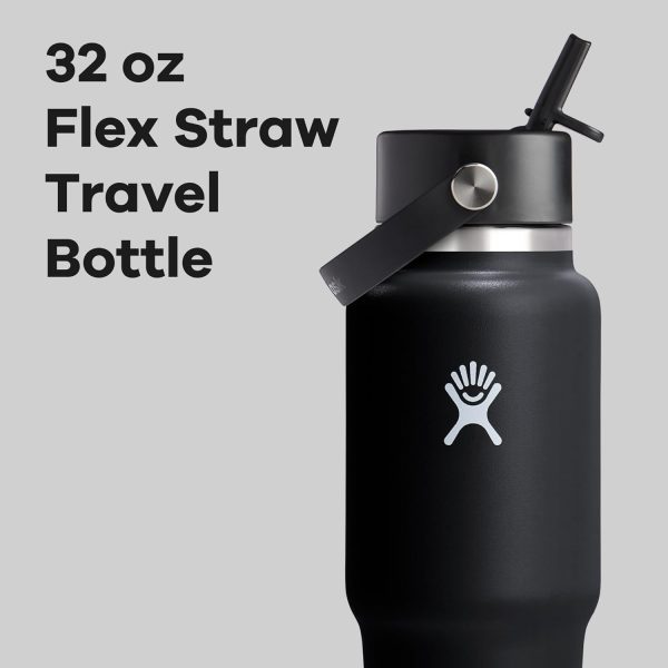 Hydro Flask 24 OZ Wide Flex Straw Travel Bottle SURF - Image 78