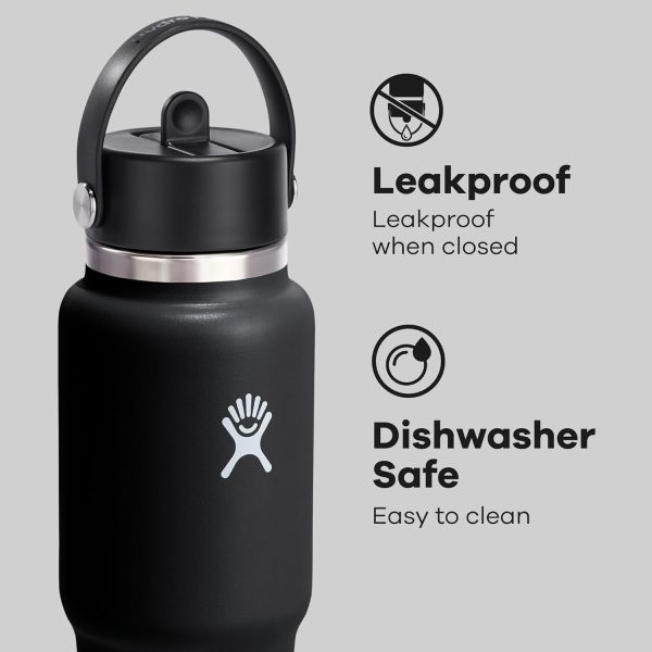 Hydro Flask 24 OZ Wide Flex Straw Travel Bottle SURF - Image 79