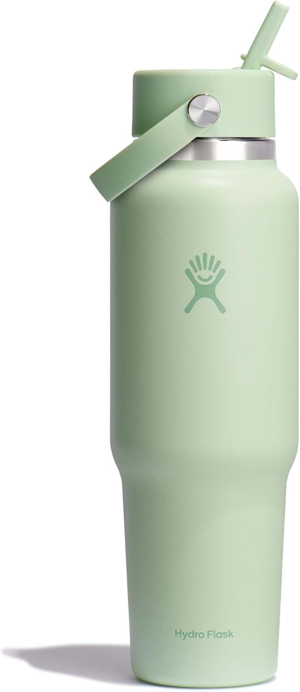 Hydro Flask 24 OZ Wide Flex Straw Travel Bottle SURF - Image 82