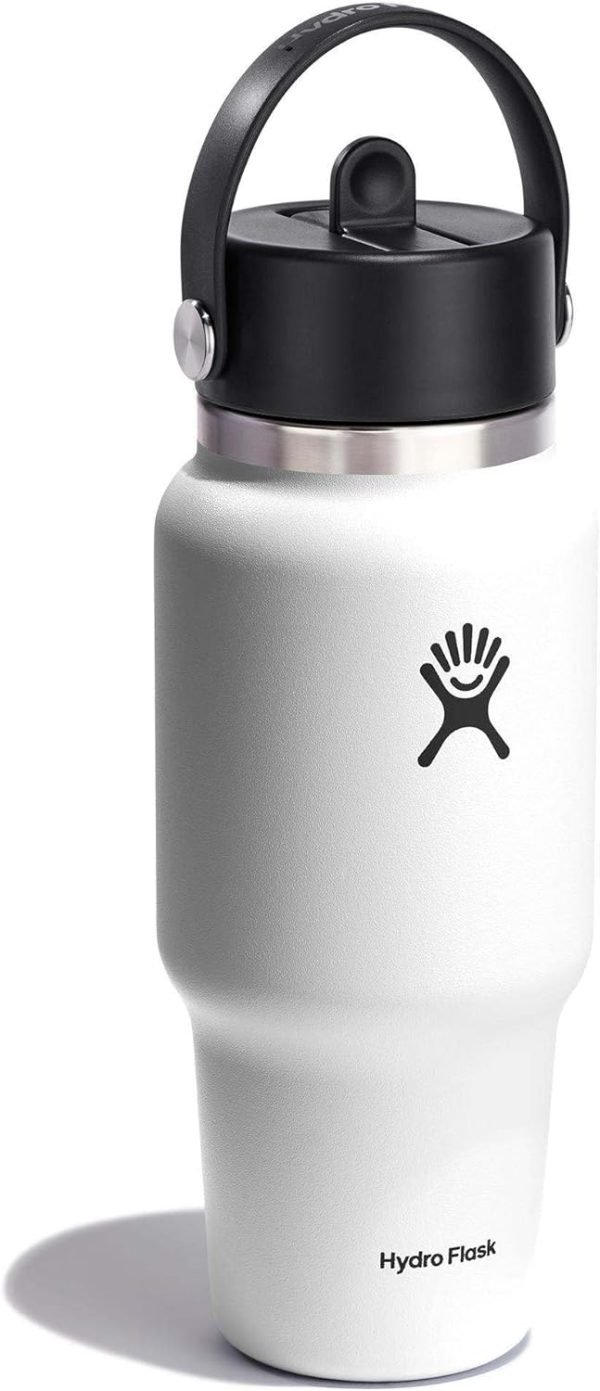 Hydro Flask 24 OZ Wide Flex Straw Travel Bottle SURF - Image 95